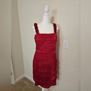 Red dress size 8
